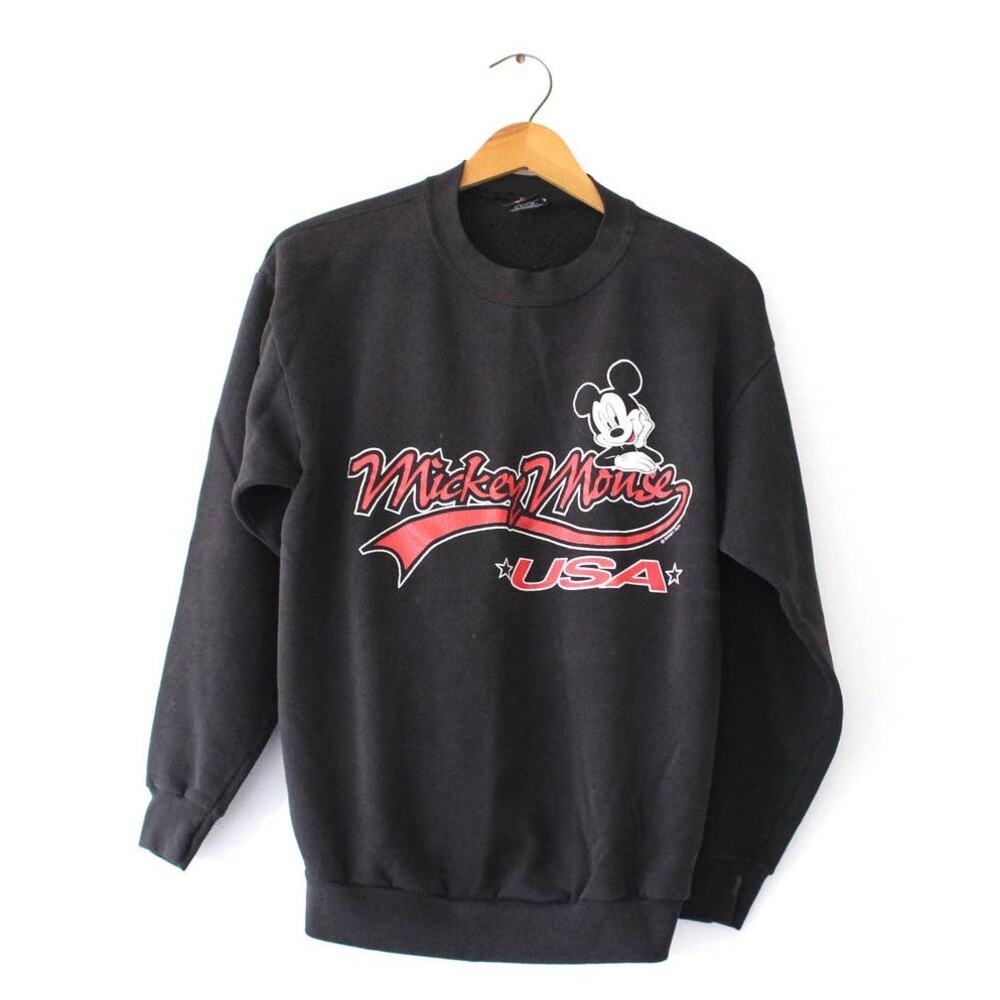 Vintage Walt Disney Mickey Mouse USA Sweatshirt Medium